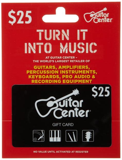 Guitar Center Gift Card Balance